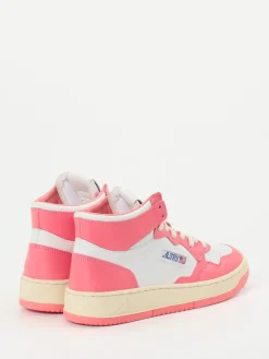 – High-Top Sneaker aus Leder in Pink-*Autry Sale