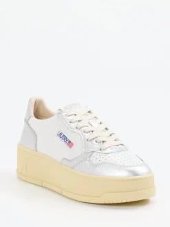 Damen Autry – Plateau-Sneaker aus Leder in