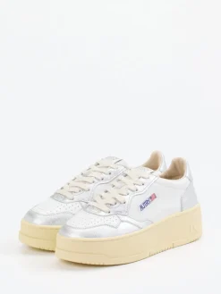 Damen Autry – Plateau-Sneaker aus Leder in