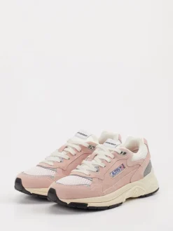Damen Autry – Retro-Sneaker aus Veloursleder in Altrosa