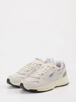 Herren Autry – Retro-Sneaker aus Veloursleder beige
