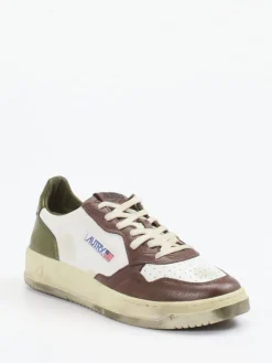 Herren Autry – Sneaker aus Leder in Off-White