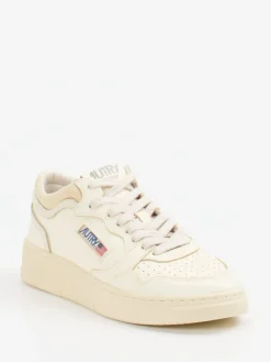 Damen Autry – Sneaker aus Leder in Creme