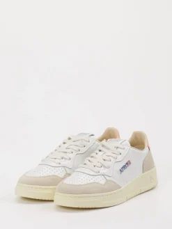 Damen Autry – Sneaker aus Ledermix Offwhite