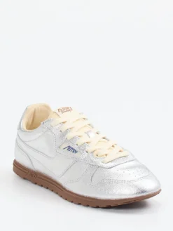 Damen Autry – Sneaker aus Metallicleder farben