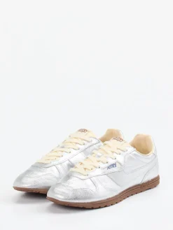 Damen Autry – Sneaker aus Metallicleder farben