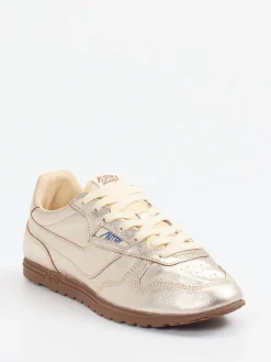 Damen Autry – Sneaker aus Metallicleder farben