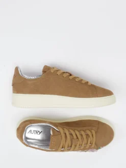 Damen Autry – Sneaker aus Veloursleder cognacfarben