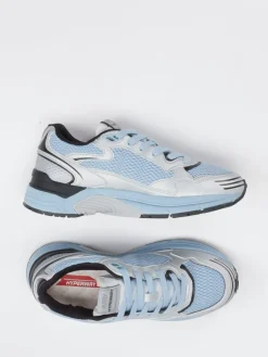 Damen Autry – Sneaker aus Velour und Textil hell