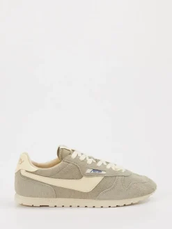 Damen Autry – Sneaker aus Veloursleder in Beige