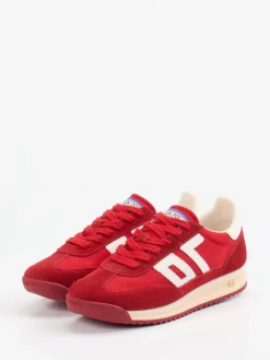 – Retro-Runners aus Nylon und Veloursleder*Back 70 Discount