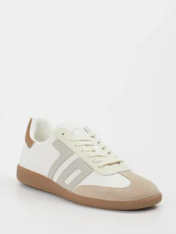 – Retro-Sneaker aus Kalbleder Offwhite*Back 70 Clearance