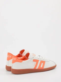 Damen Back 70 – Retro-Sneaker aus Kalbleder Offwhite