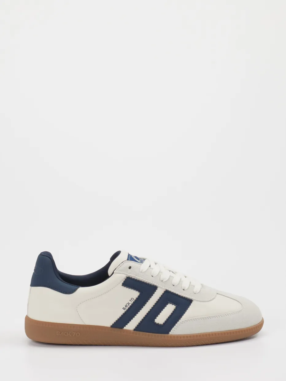 Herren Back 70 – Retro-Sneaker aus Lammleder Offwhite