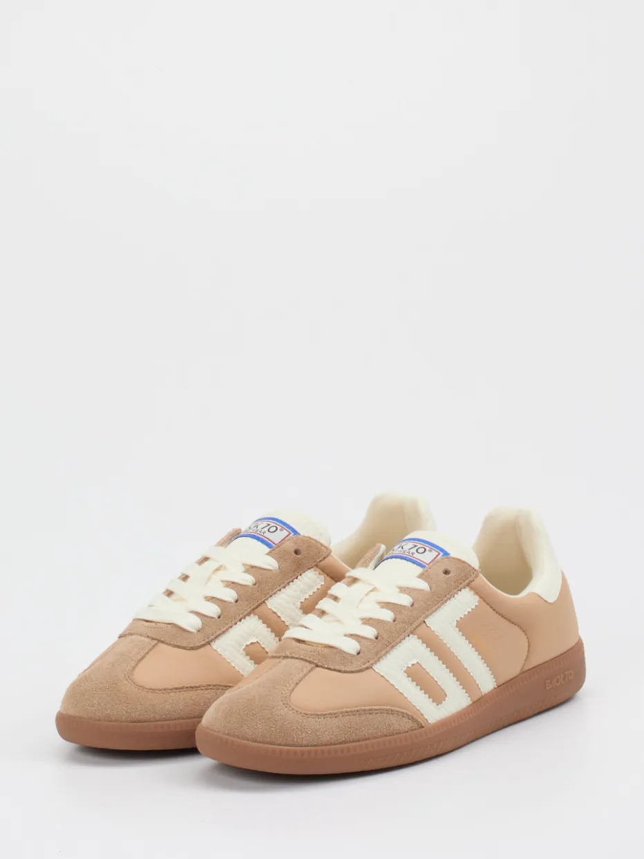 Damen Back 70 – Retro-Sneaker aus Textil und Veloursleder