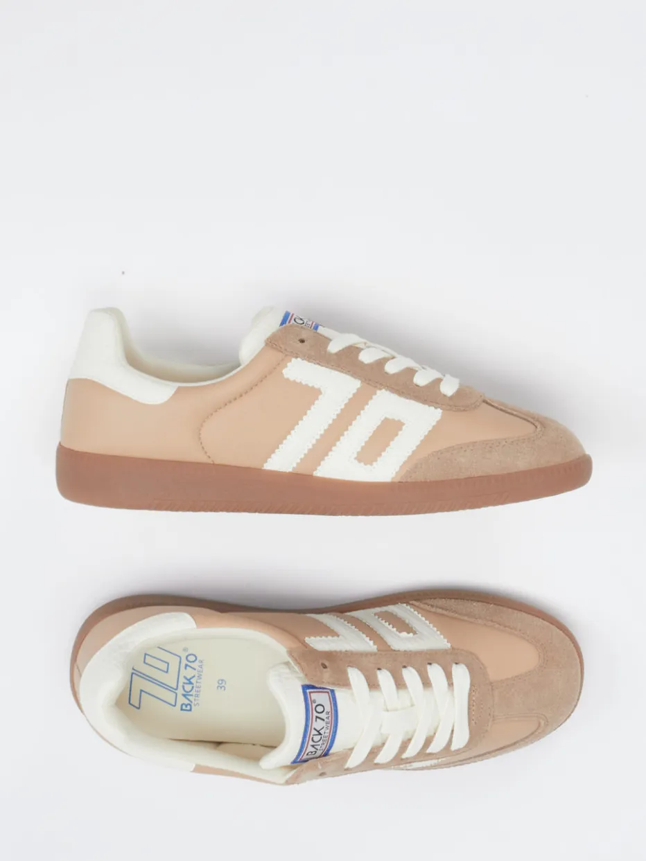 Damen Back 70 – Retro-Sneaker aus Textil und Veloursleder