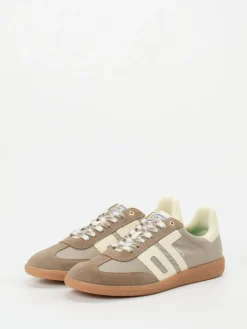 Herren Back 70 – Retro-Sneaker aus Veloursleder in Taupe