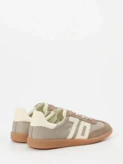 Herren Back 70 – Retro-Sneaker aus Veloursleder in Taupe