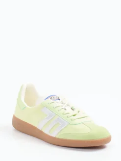 Damen Back 70 – Retro-Sneaker aus Veloursleder und Nylon