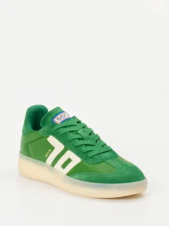 – Retro-Sneaker aus Velours- und Glattleder*Back 70 Hot