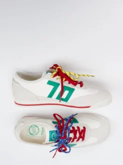 Damen Back 70 – Retro-Sneaker aus Veloursleder und Canvas