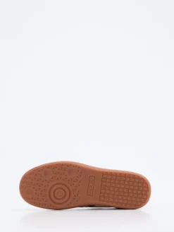 Damen Back 70 – Retro-Sneaker aus Velour/Leder creme