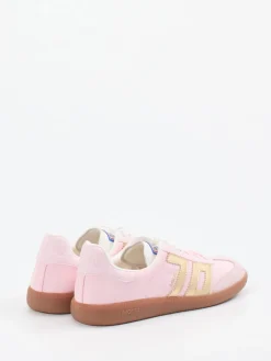 – Retro-Sneaker aus Velour/Textil*Back 70 Hot