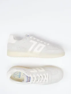 Herren Back 70 – Retro-Sneaker aus Veloursleder hell