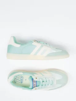 – Retro-Sneaker aus Veloursleder und Nylon Mint*Back 70 Sale