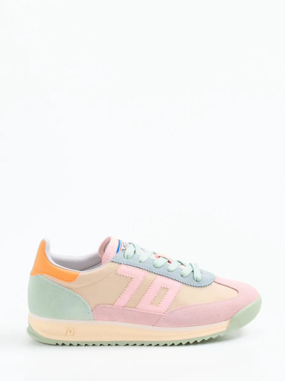 Damen Back 70 – Retro-Sneaker aus Veloursleder und Textil