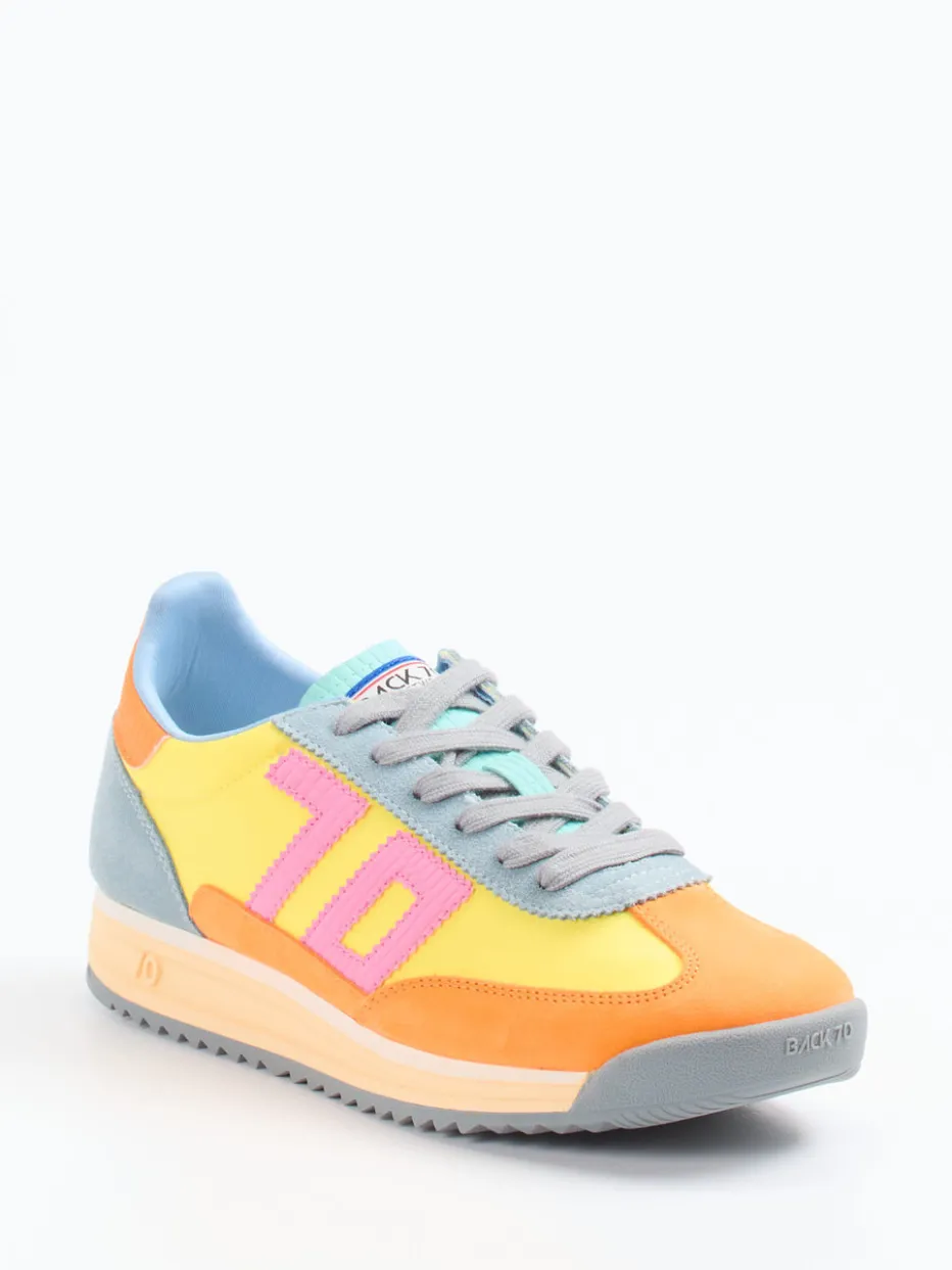 Damen Back 70 – Retro-Sneaker aus Veloursleder und Textil