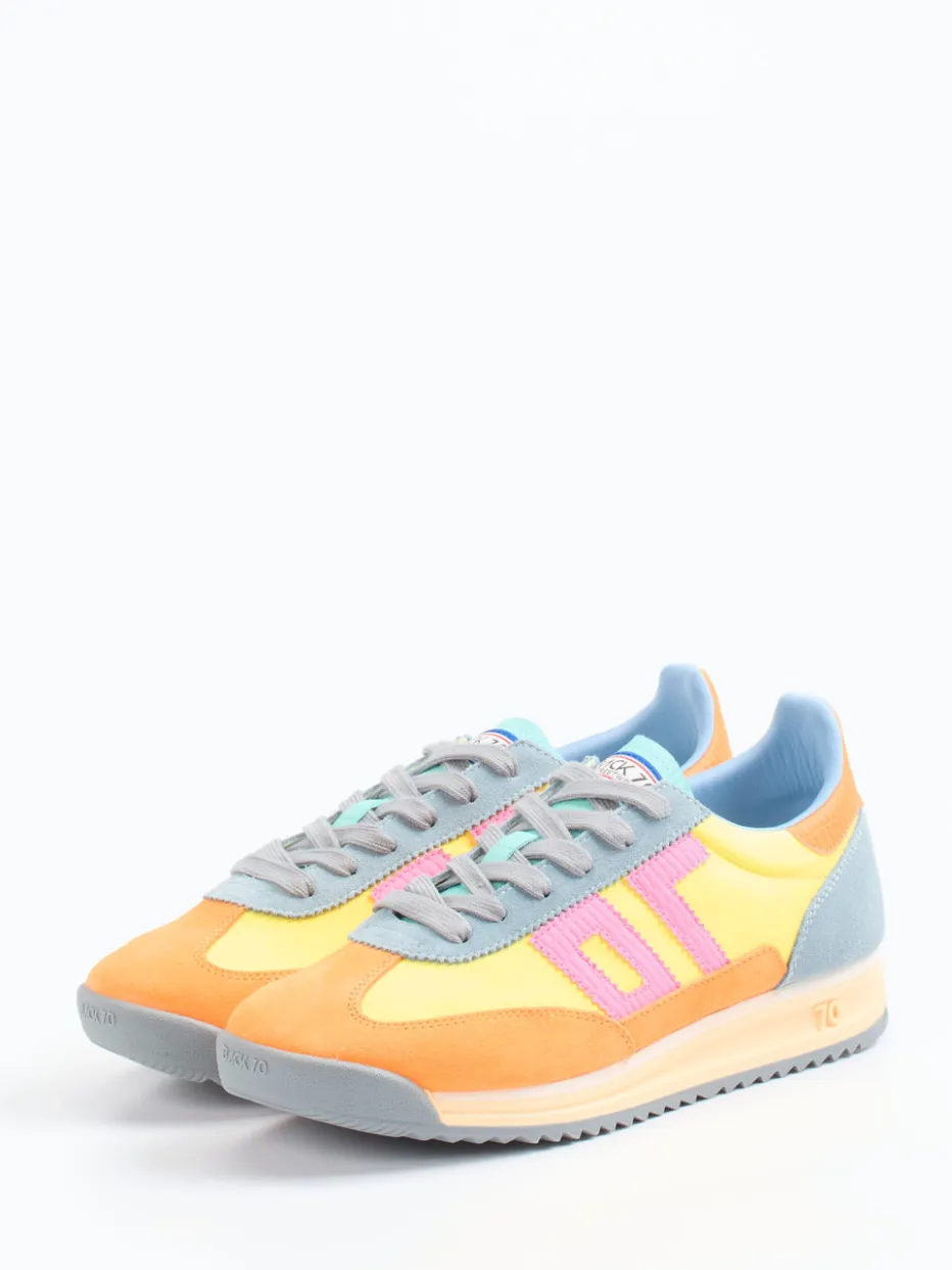 Damen Back 70 – Retro-Sneaker aus Veloursleder und Textil