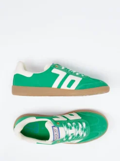 Damen Back 70 – Retro-Sneaker aus Velour/Textil