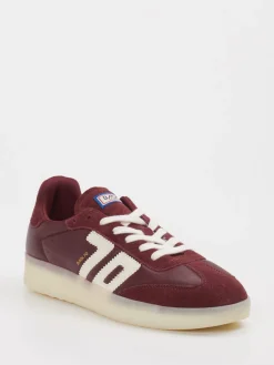 – Sneaker aus Leder in Bordeaux*Back 70 Sale