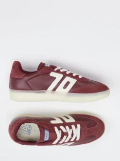 – Sneaker aus Leder in Bordeaux*Back 70 Sale