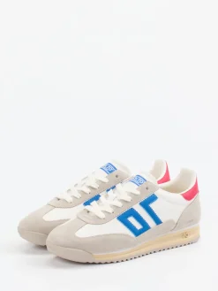 Damen Back 70 – Sneaker aus Veloursleder und Glattleder Offwhite