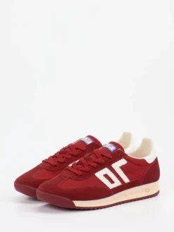 Herren Back 70 – Sneaker aus Velour/Textil in Wein