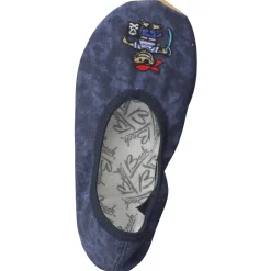 Kinder Beck – Gymnastikschläppchen aus Textil Dunkel