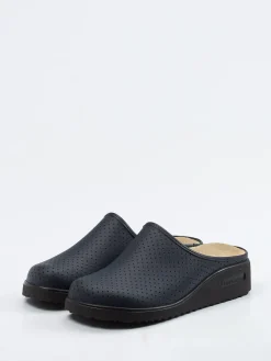 – Clog aus Kalbleder in Dunkel*Berkemann Best