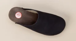 – Clogs aus Veloursleder Dunkel*Berkemann New