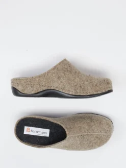 – Filzclogs aus Wollfilz beige*Berkemann New