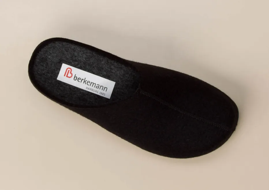 Damen Berkemann – Filzpantoffeln aus Wolle in
