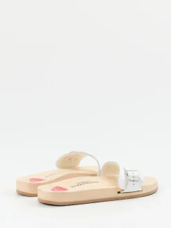 Damen Berkemann – Holz-Pantolette aus Kalbleder