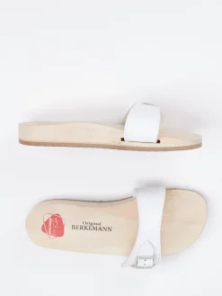 Damen Berkemann – Holz-Pantolette aus Kalbleder