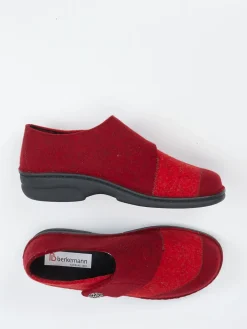 – Klettslipper aus Filz in Dunkel*Berkemann Clearance