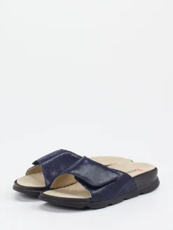 Damen Berkemann – Komfort-Pantolette aus geprägtem Leder