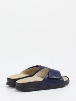 Damen Berkemann – Komfort-Pantolette aus geprägtem Leder