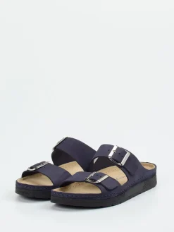 – Komfort-Pantolette aus Nubukleder dunkel*Berkemann Hot