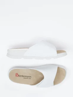 Damen Berkemann – Komfort-Pantolette aus geprägtem Leder