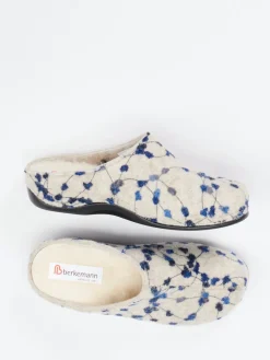 – Pantoffeln aus Wollfilz mit floralem Muster*Berkemann Online